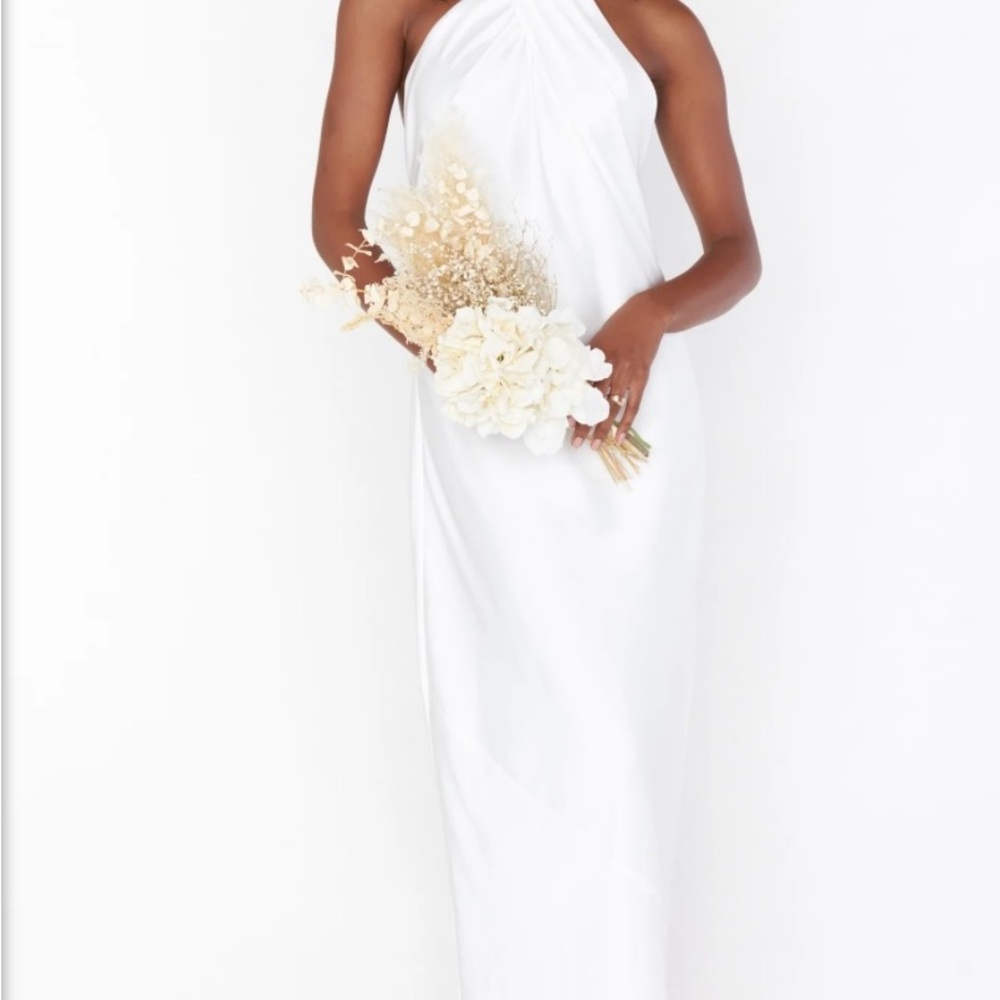 Show Me Your MuMu White Maxi Dress